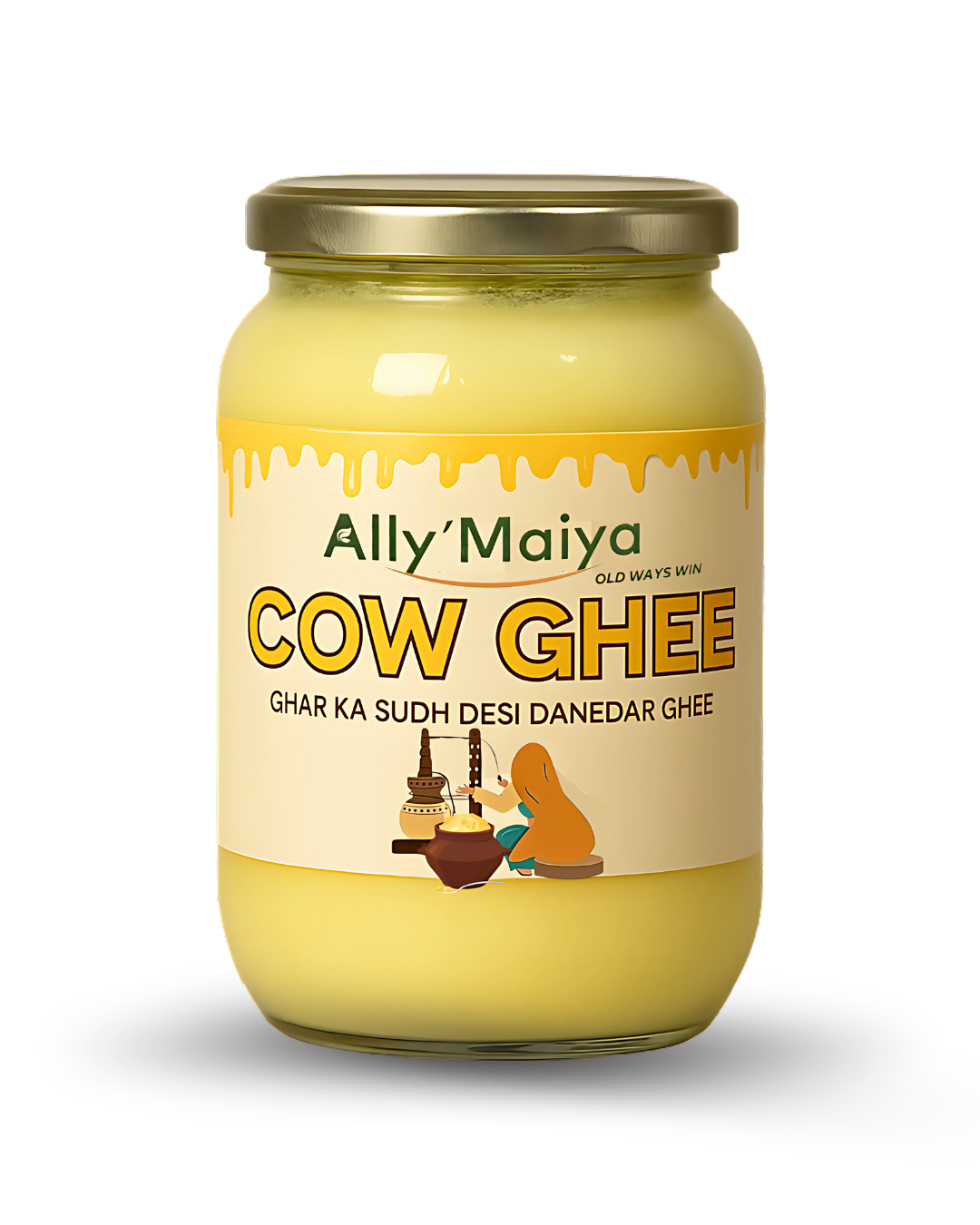 Pure Bilona Desi Ghee 500 Gram